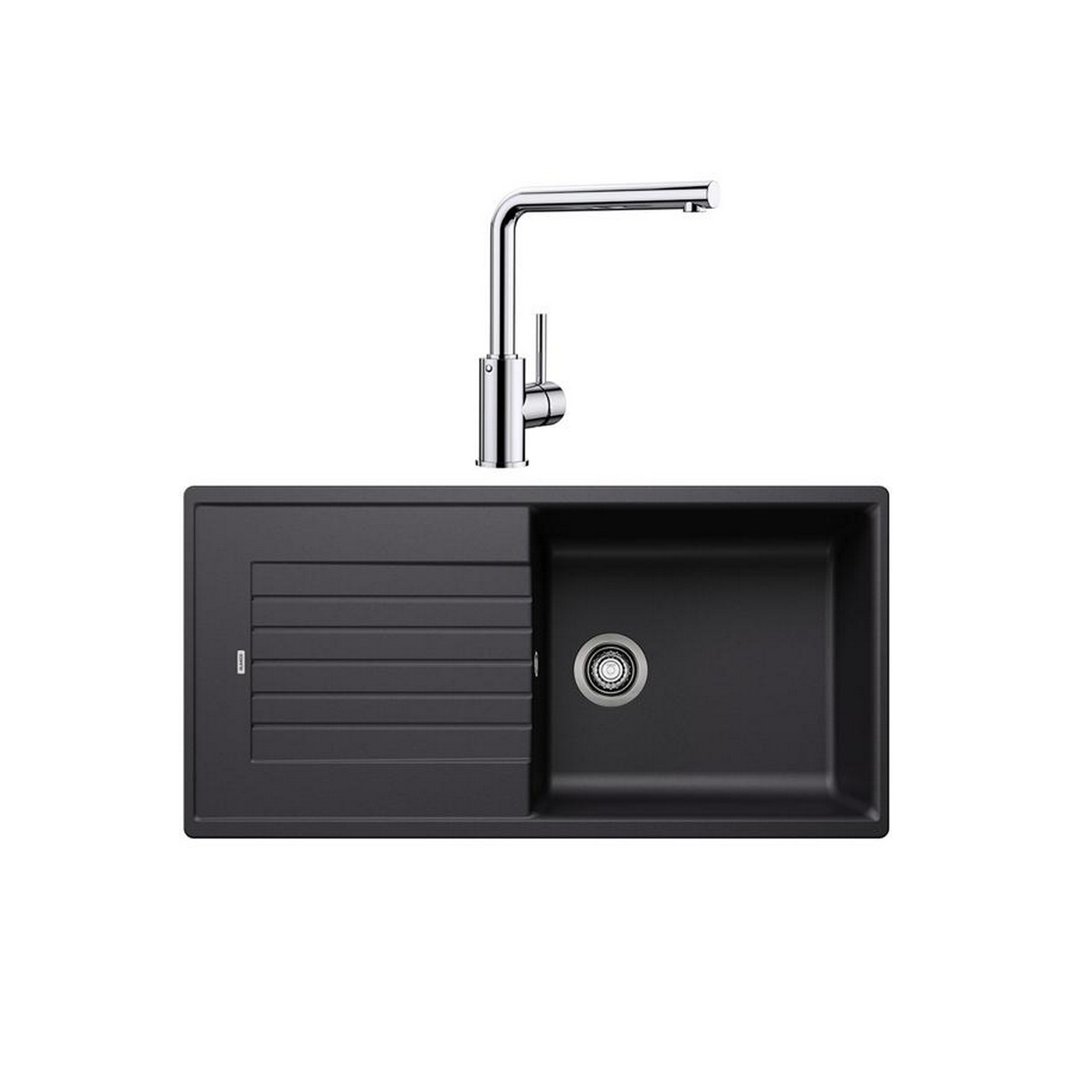 528432 - BLANCO - Pack évier anthracite + mitigeur chromé