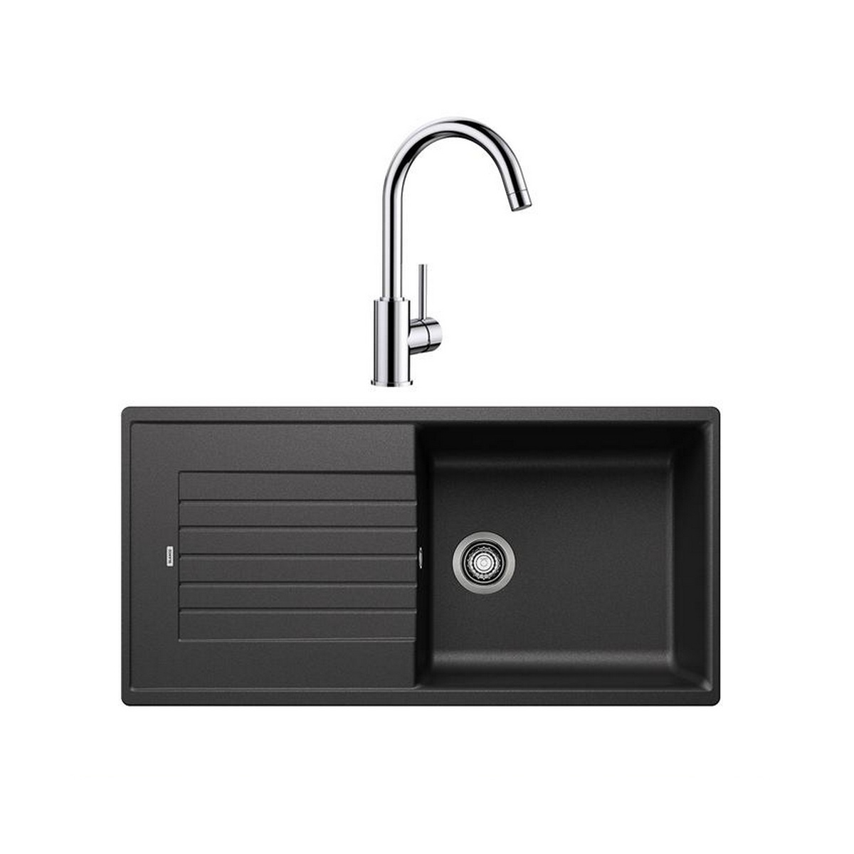 528427 - BLANCO - Pack évier anthracite + mitigeur chrome 100cm