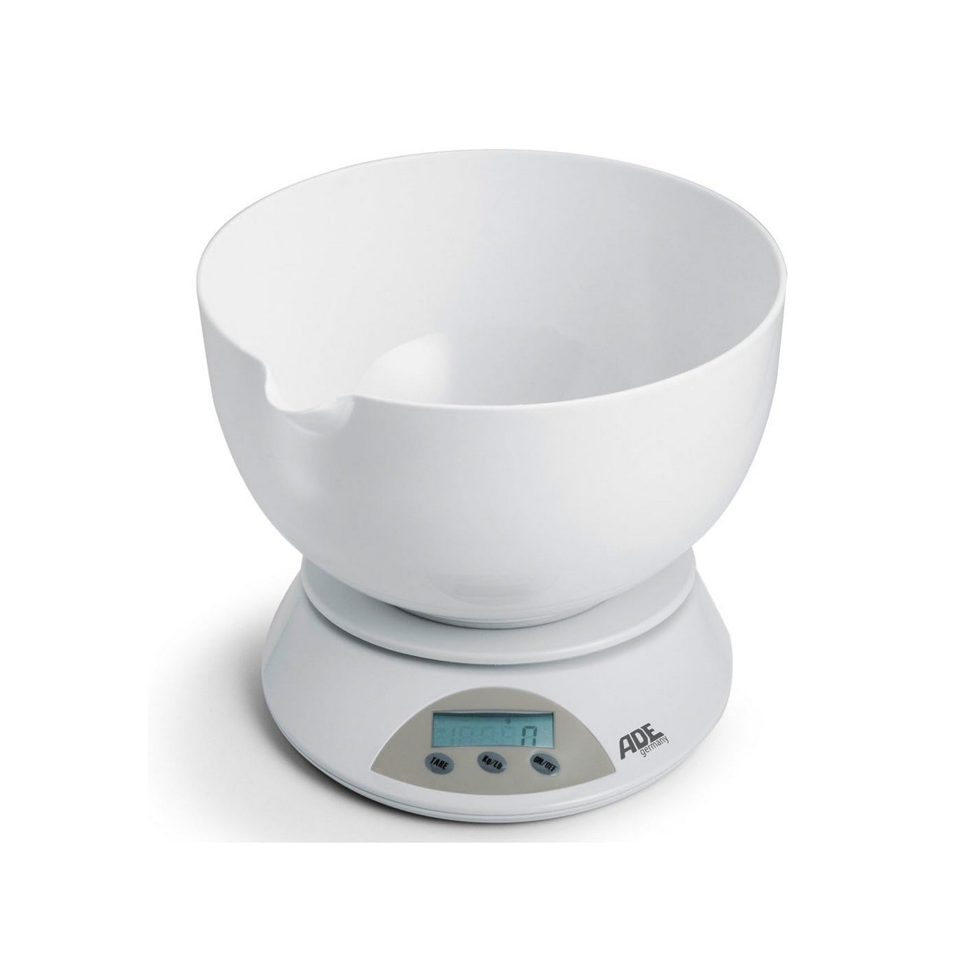 KE707 - ADE - Balance de cuisine électronique 5kg/1g blanc