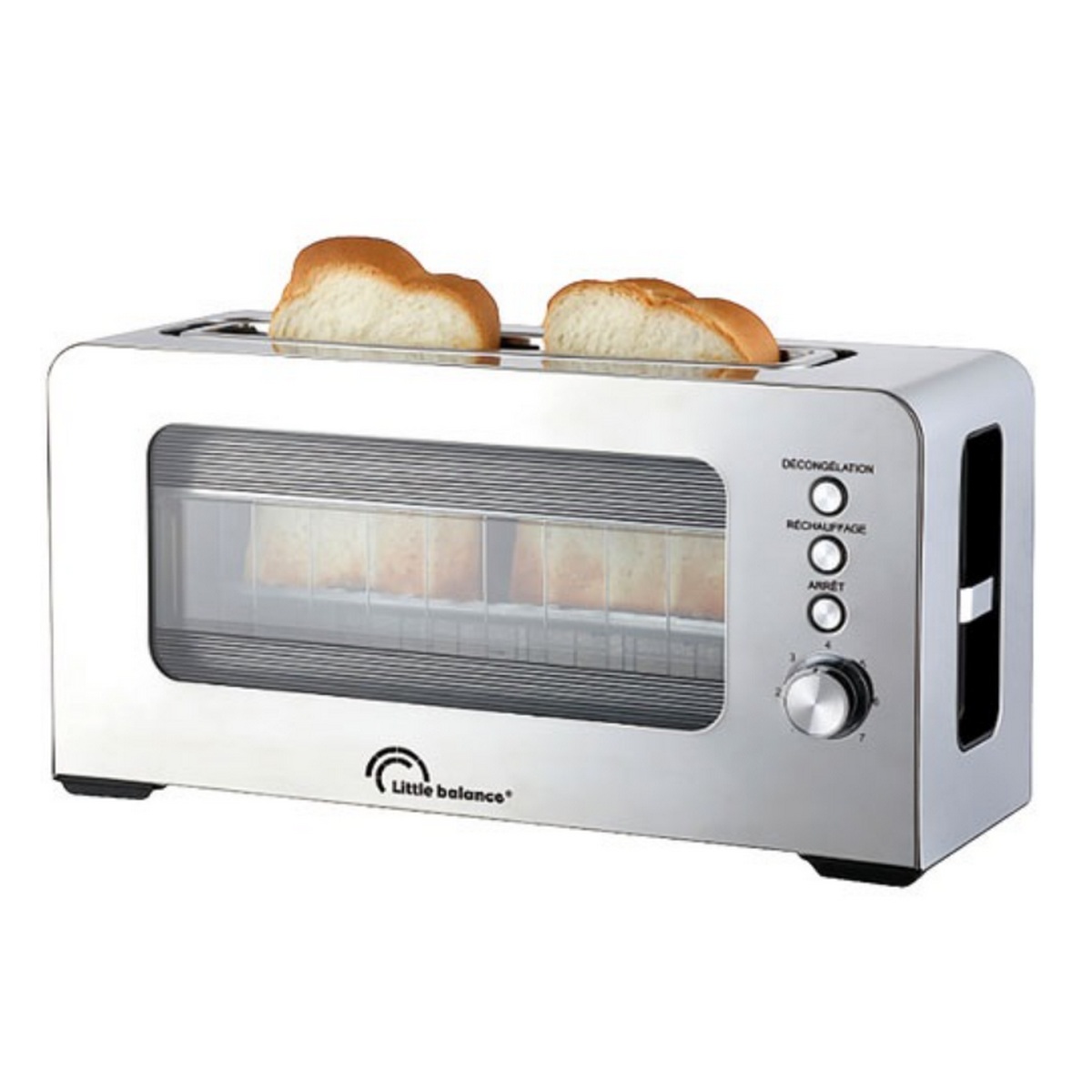 3067 - LITTLE BALANCE - Grille-pains 1 fente 1000w