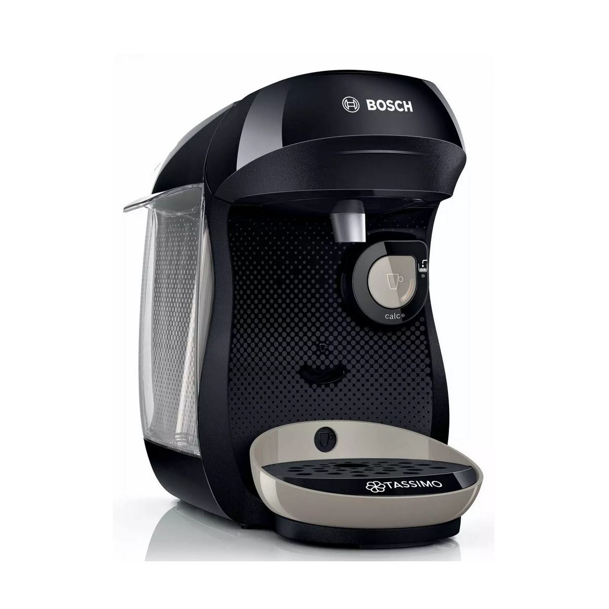 TAS109E - BOSCH - Cafetière à dosettes 1400w noir tassimo happy friendly