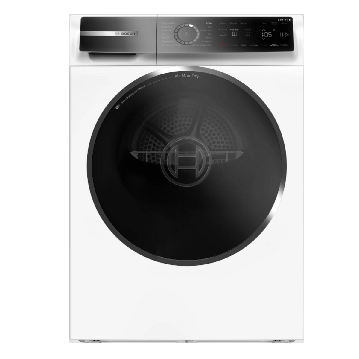 WRB247C0FR - BOSCH - Sèche-linge pompe à chaleur 60cm 9kg blanc série 8