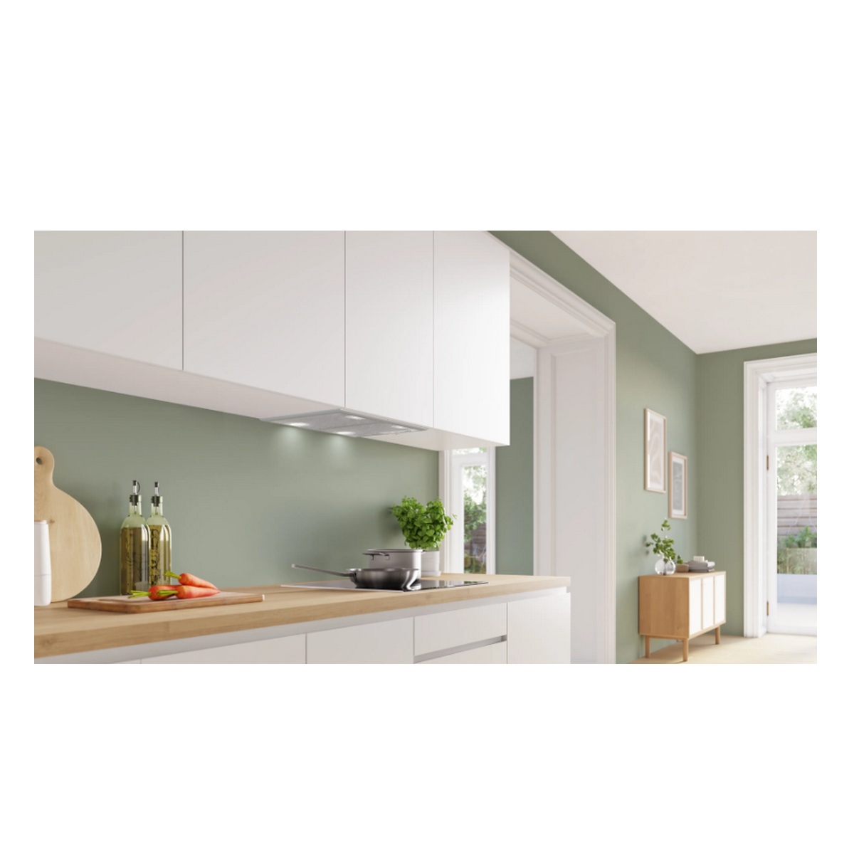 DHL555BM - BOSCH - Groupe filtrant 53cm 603.5m3/h argent métallisé série 4