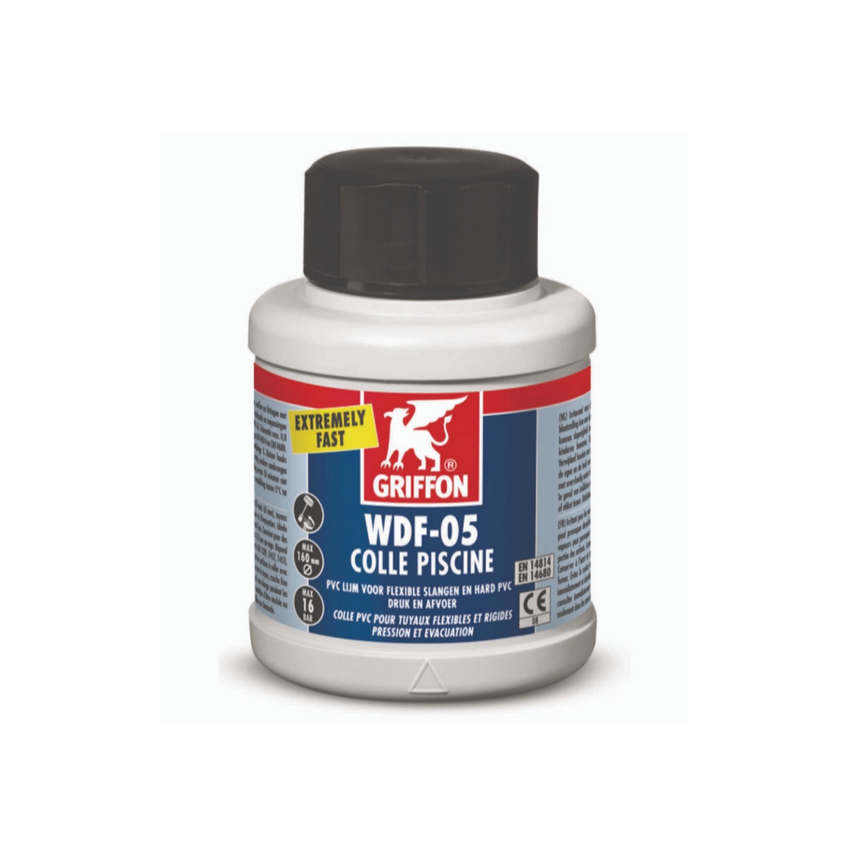 WDF-05 250ML - GRIFFON - Colle pvc rigide spécial piscine 250ml