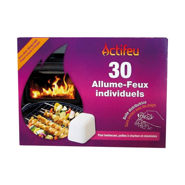 actifeu Allume feu sans odeur x30 actifeu