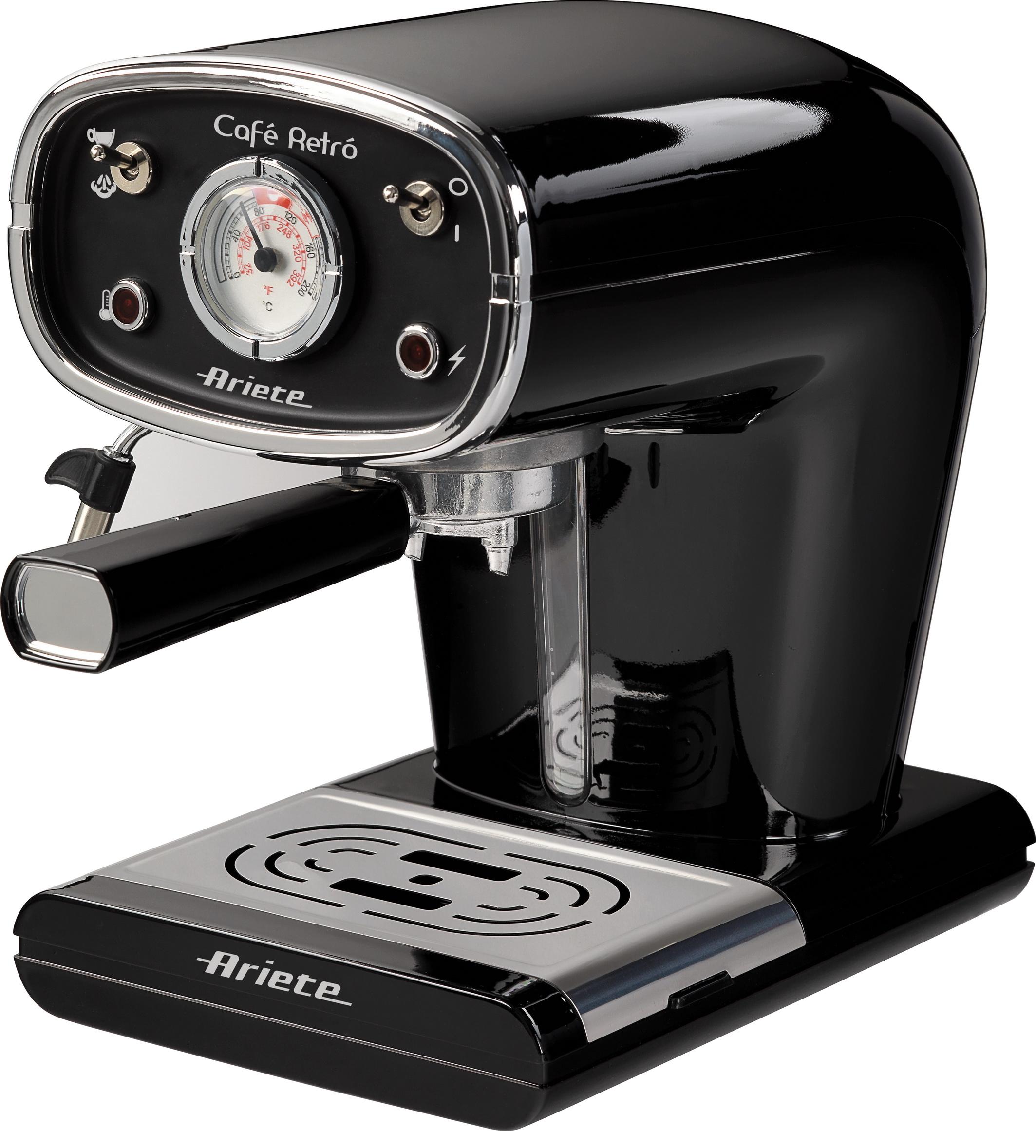 ariete Machine à expresso 15 bars noir ariete