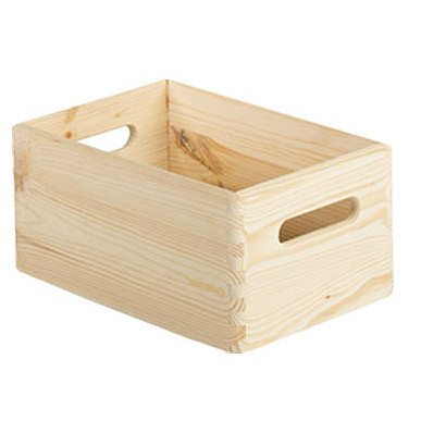 astigarraga Caisse de rangement en bois 30x20x14cm astigarraga