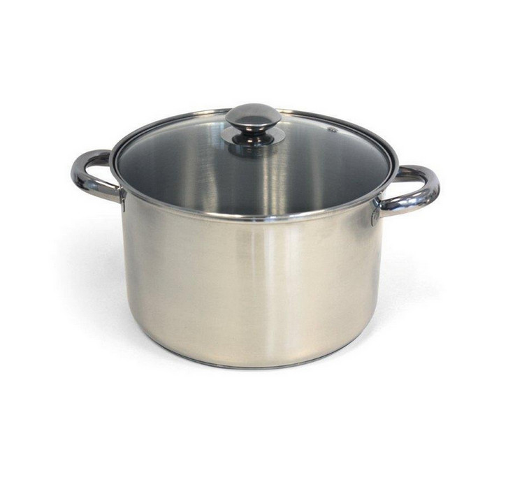 beka Marmite inox 16l +couvercle en verre beka
