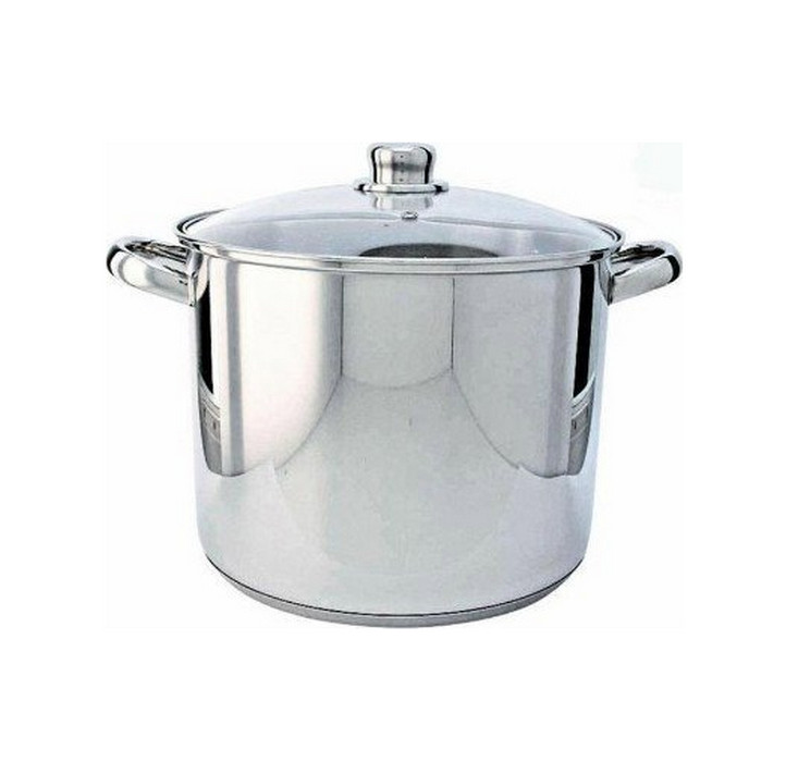 beka Traiteur inox 24cm + couvercle en verre beka