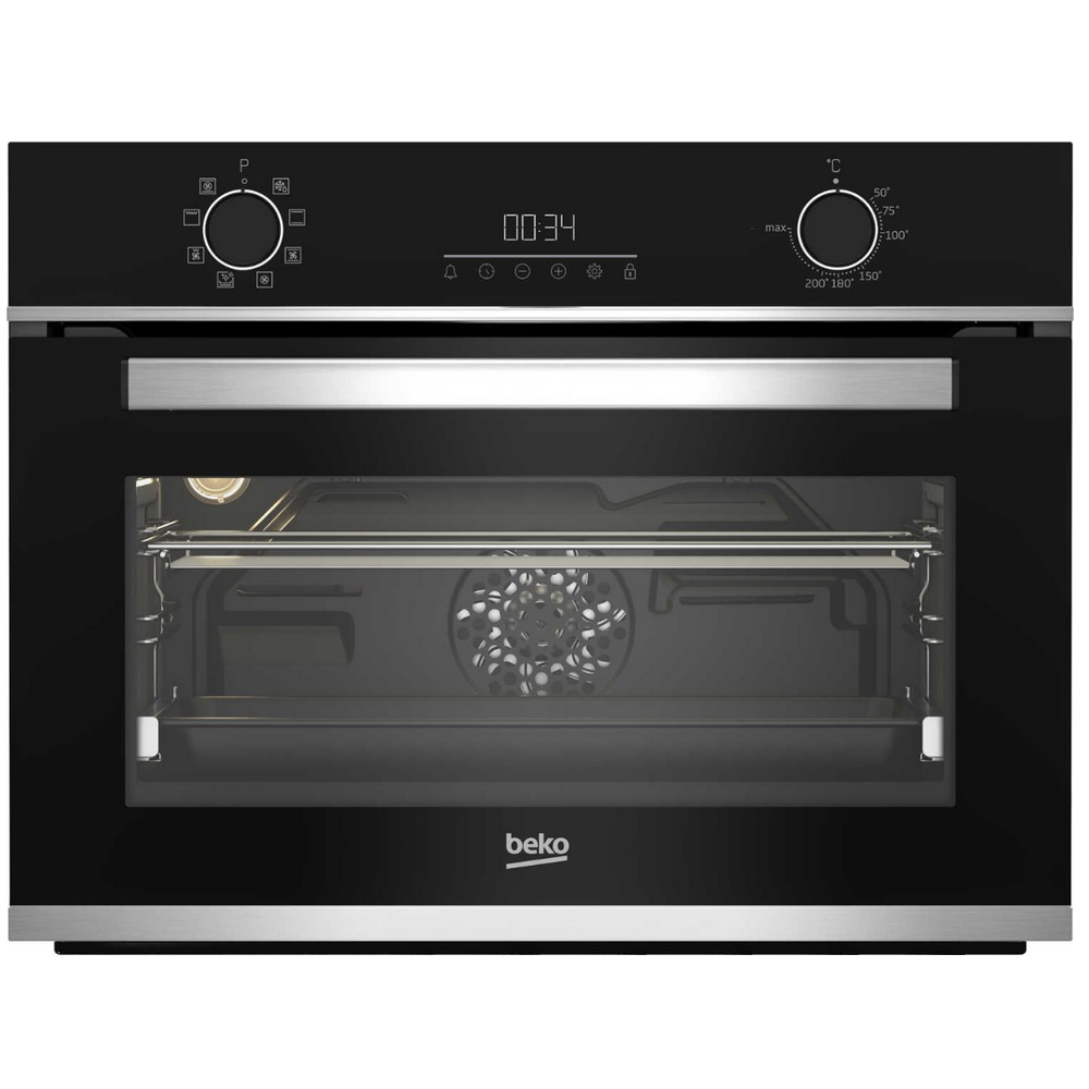 beko Four intégrable multifonction 48l 60cm catalyse inox beko