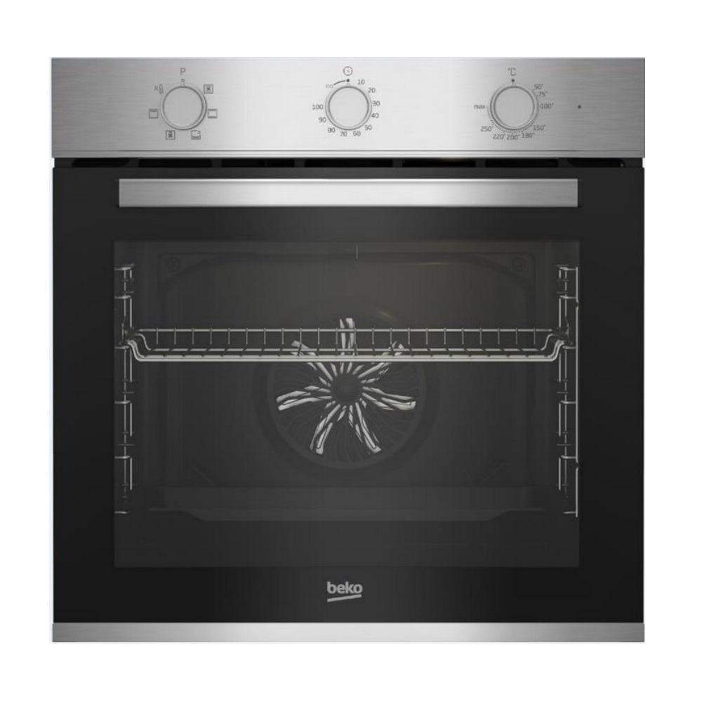 beko Four intégrable multifonction 72l 60cm inox beko