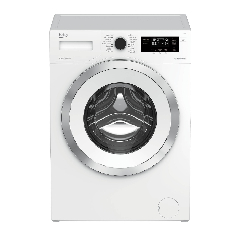 beko Lave-linge hublot 11kg 1400 tours/min beko