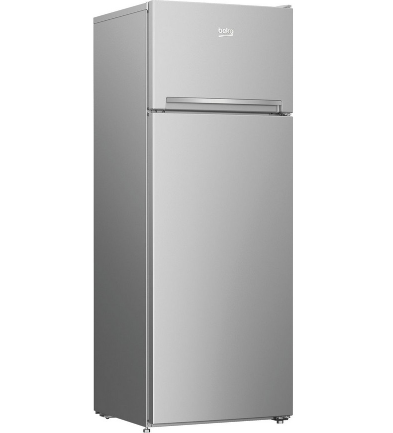 beko Réfrigérateur 2 portes 54cm 223l a+ gris beko