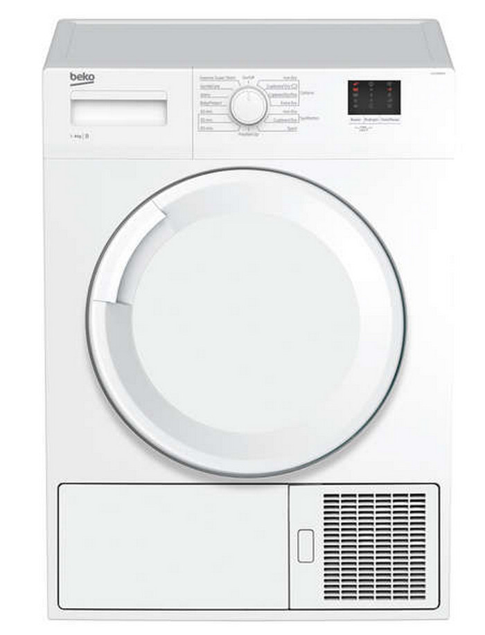 beko Sèche-linge à condensation 60cm 10kg b blanc beko