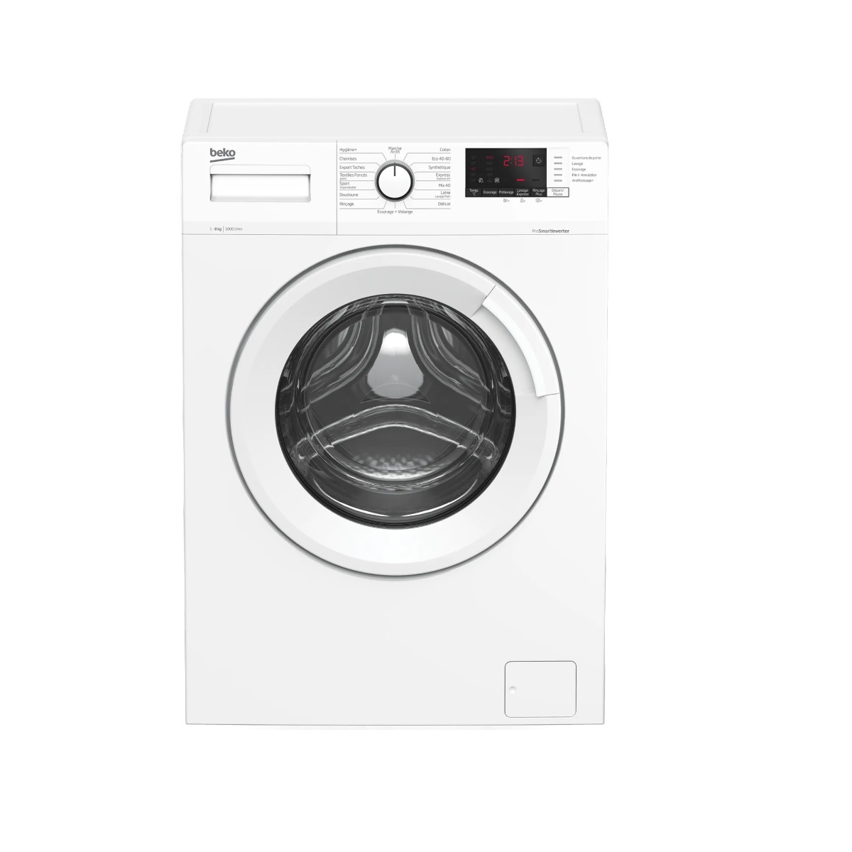 beko lave-linge hublot 8kg 1000 tours/min wuv8011xww