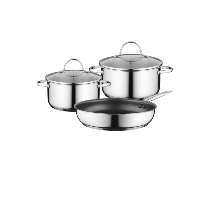 berghoff Batterie de cuisine 3 pièces inox berghoff