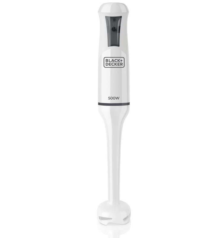 black & decker mixeur plongeant 500w blanc bxhb500e