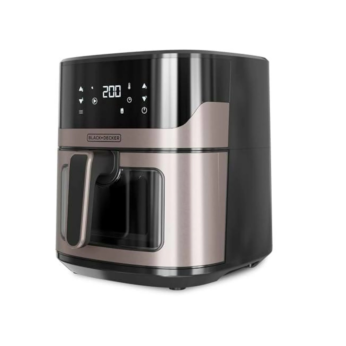 black+decker Friteuse sans huile 1.3kg 1600w noir black+decker