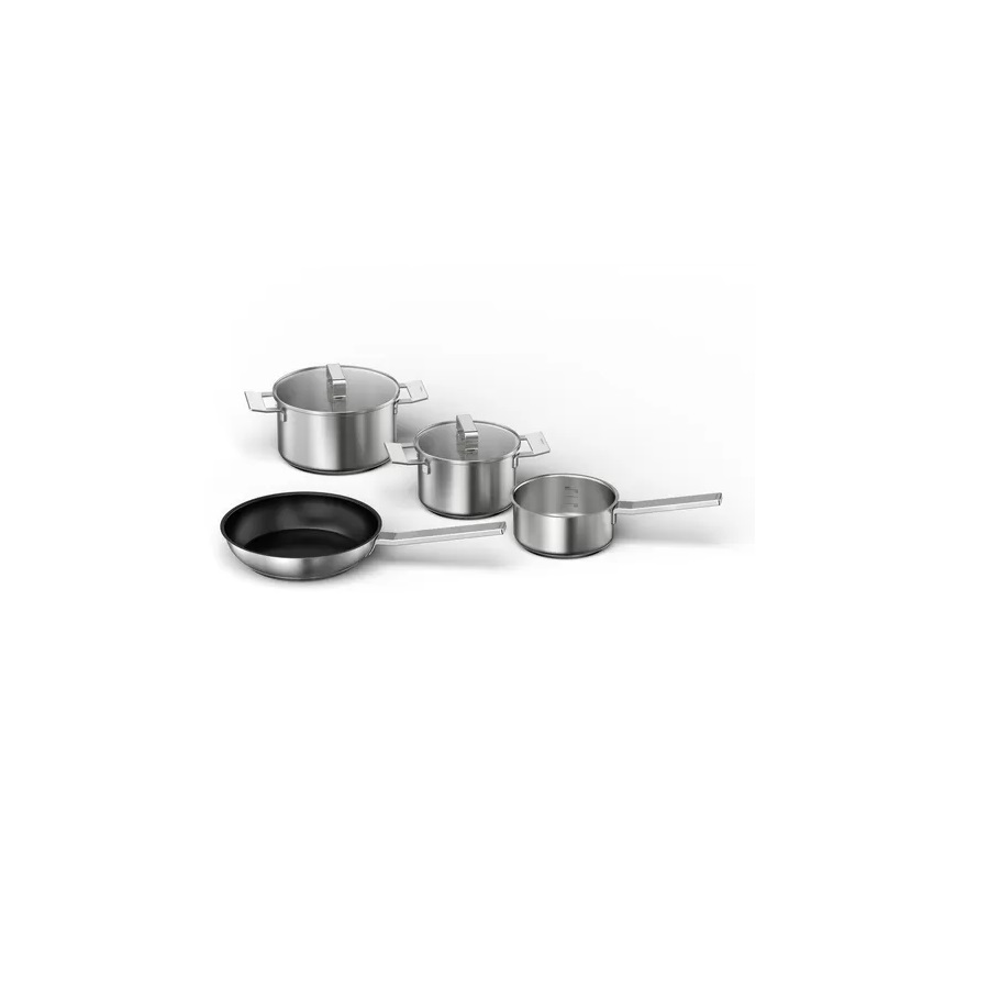 bosch Batterie de cuisine 4 pieces acier inoxydable bosch