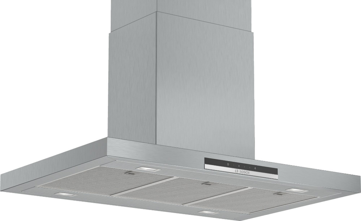 bosch Hotte décorative 90cm 754m3/h b inox bosch
