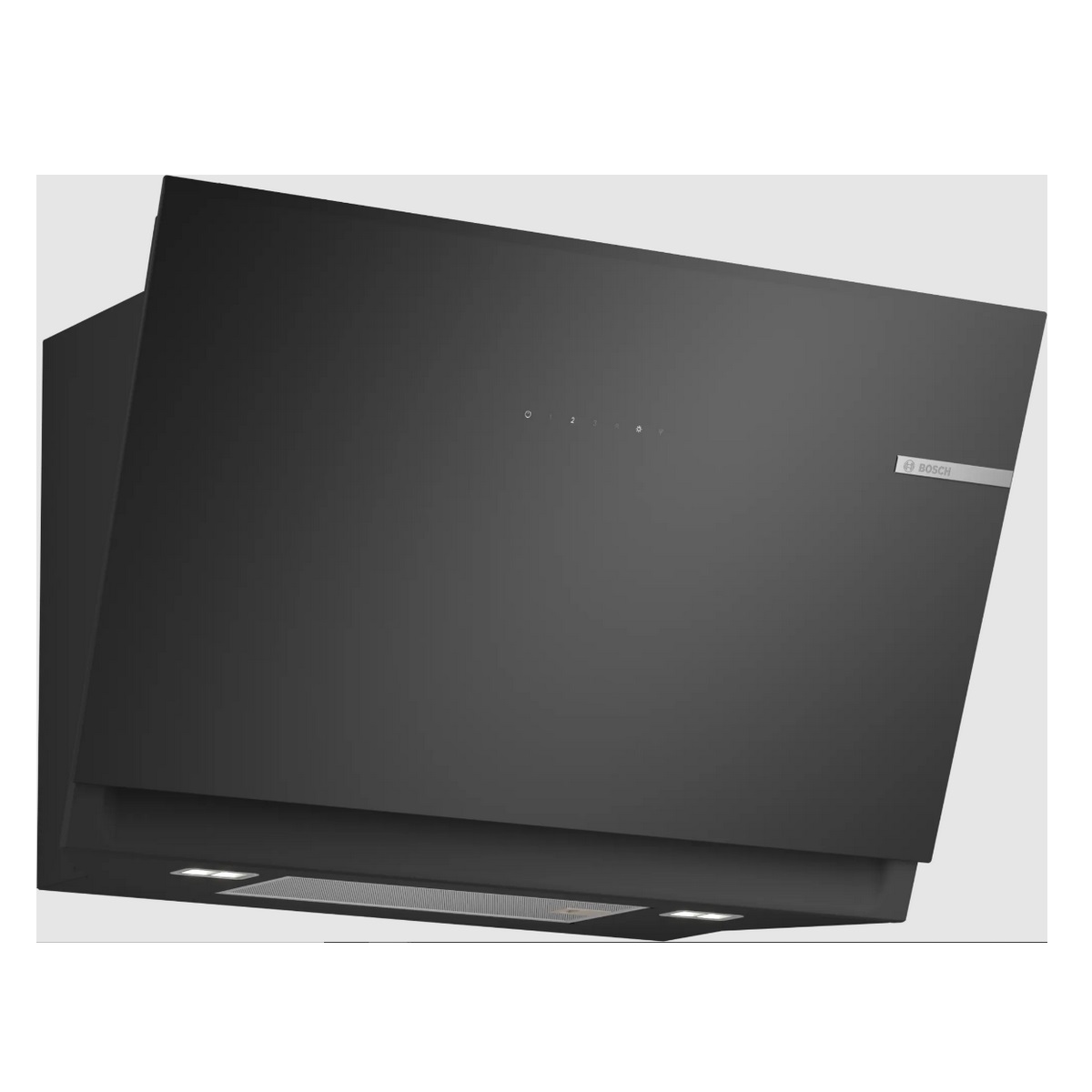 bosch Hotte décorative inclinée 80cm 438m3/h noir bosch