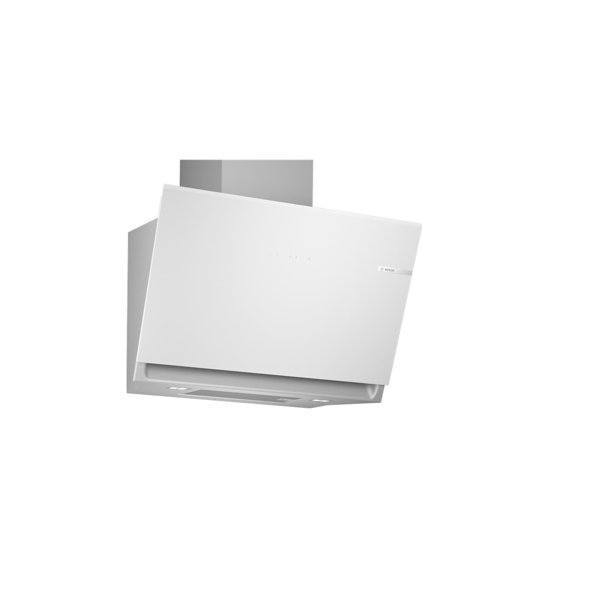 bosch Hotte décorative inclinée 80cm 51db 432m3/h blanc bosch