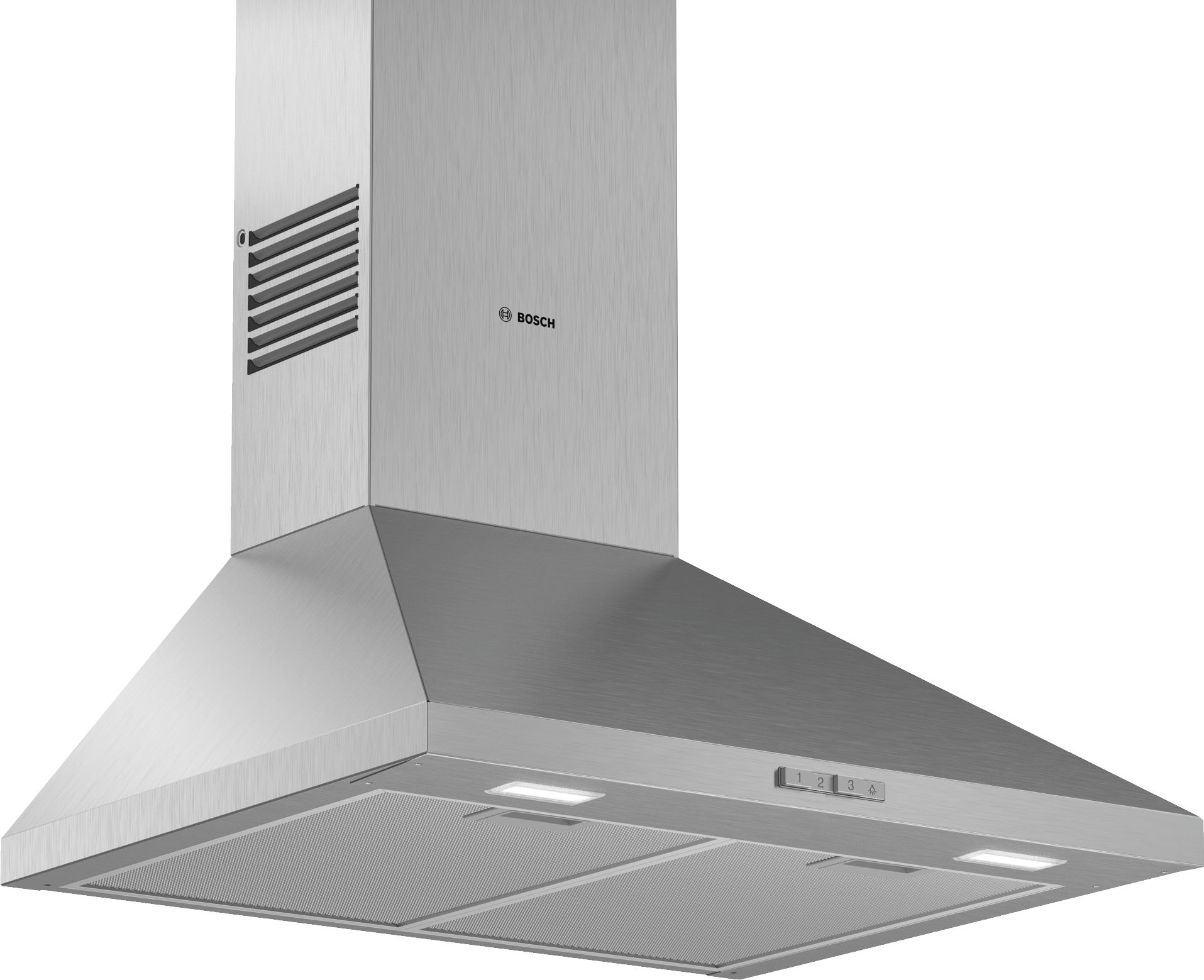 bosch Hotte décorative murale 60cm 360m3/h inox bosch