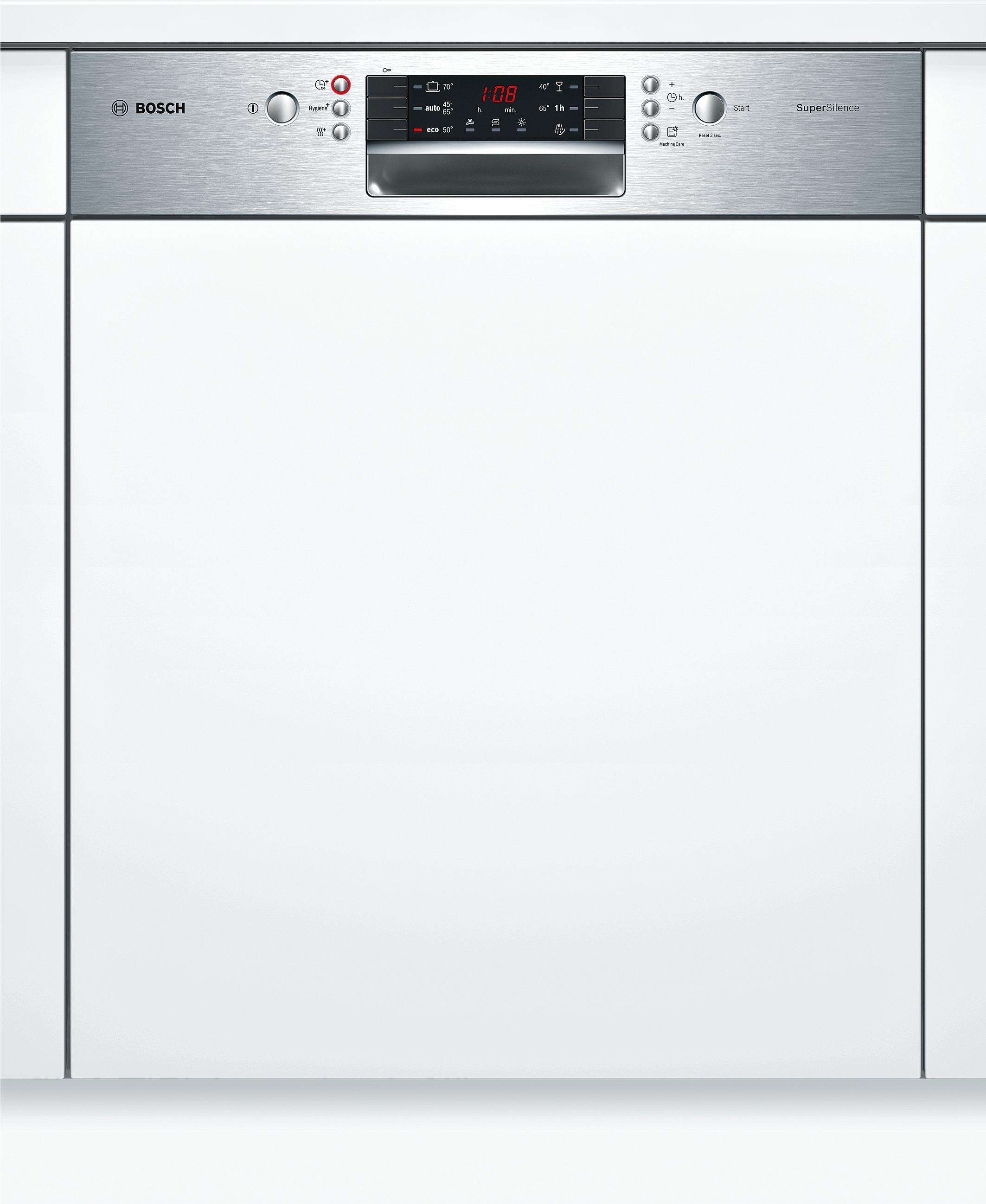 bosch Lave-vaisselle 60cm 13c 44db a++ intégrable avec bandeau inox bosch