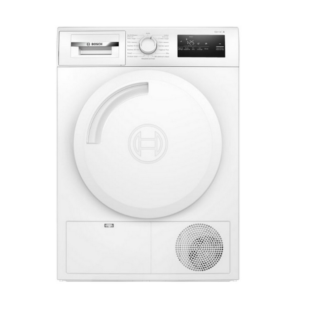 bosch Sèche-linge à condensation 60cm 7kg b série 4 blanc bosch