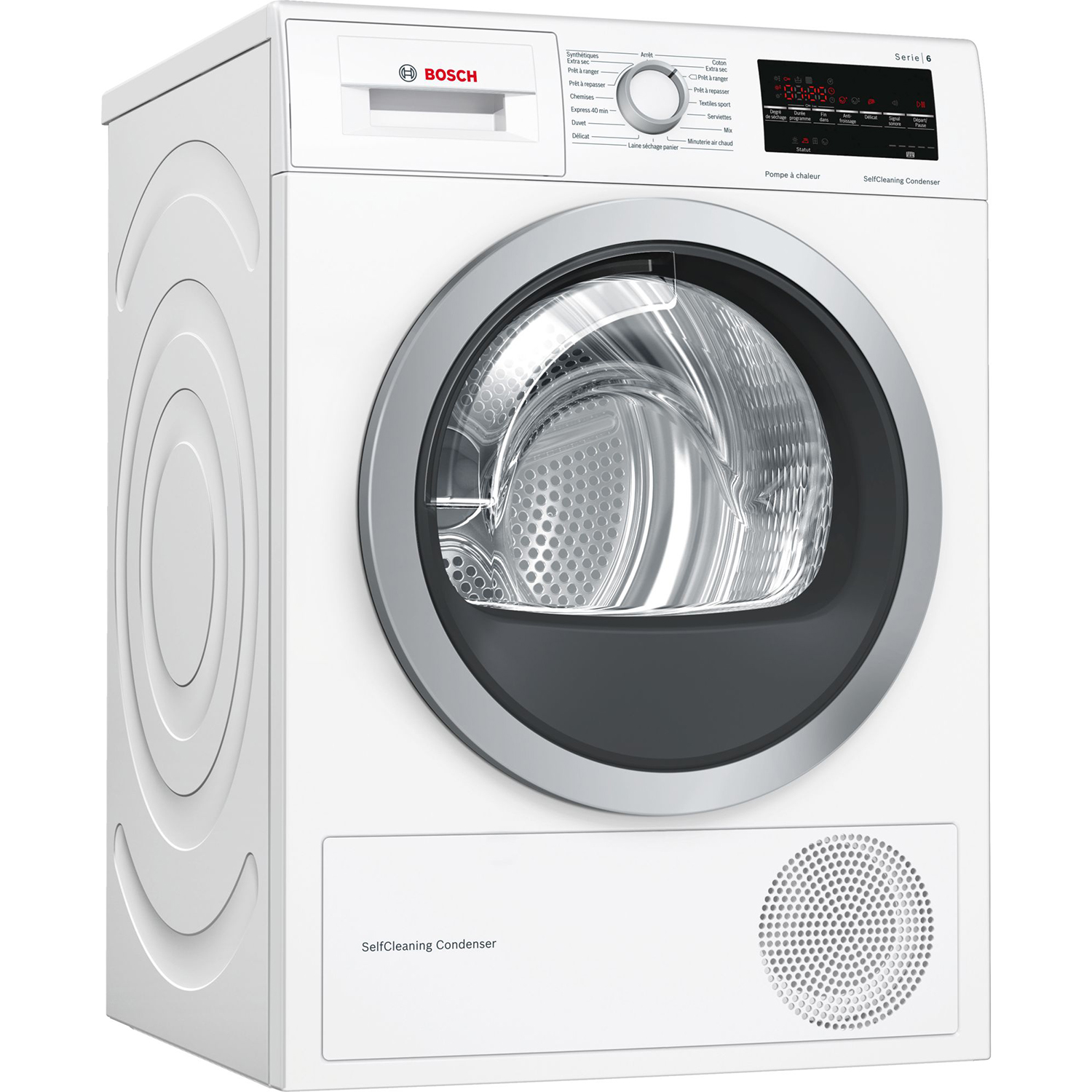 bosch Sèche-linge à pompe à chaleur avec condenseur 60cm 8kg a++ blanc bosch
