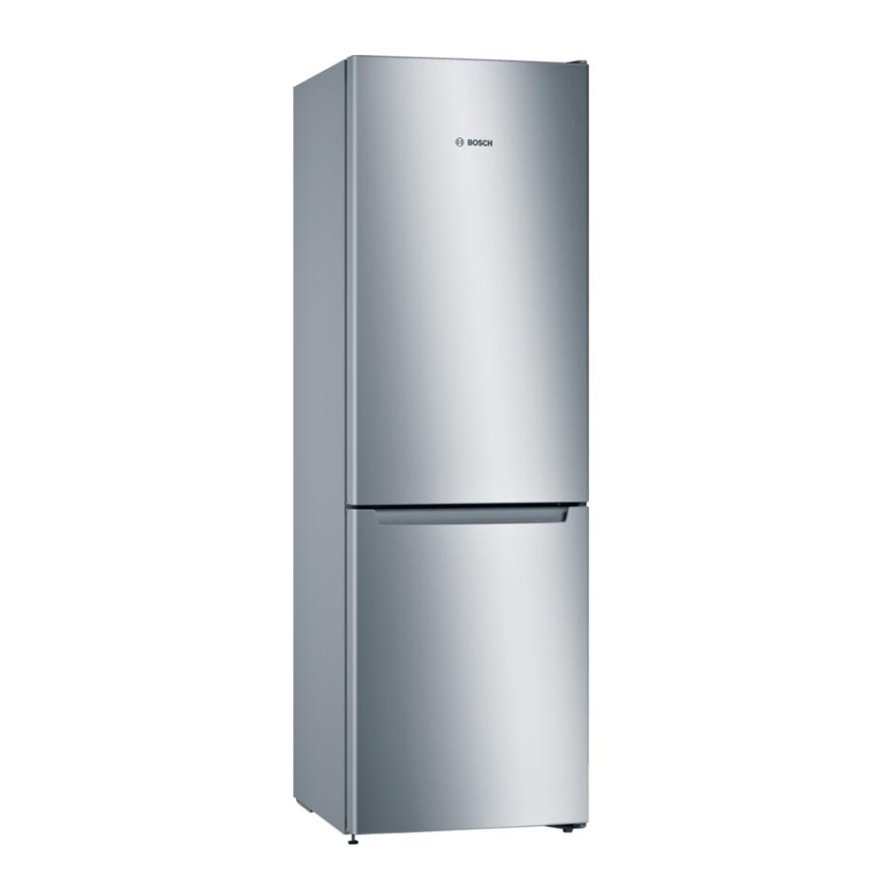 bosch réfrigérateur combiné 60cm 279l nofrost inox kgn33nleb