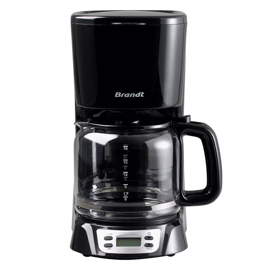 brandt Cafetière filtre programmable 18 tasses 1000w brandt