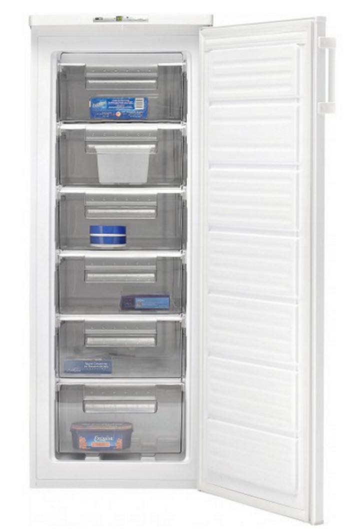 brandt Congélateur armoire 55cm 167l statique a+ blanc brandt