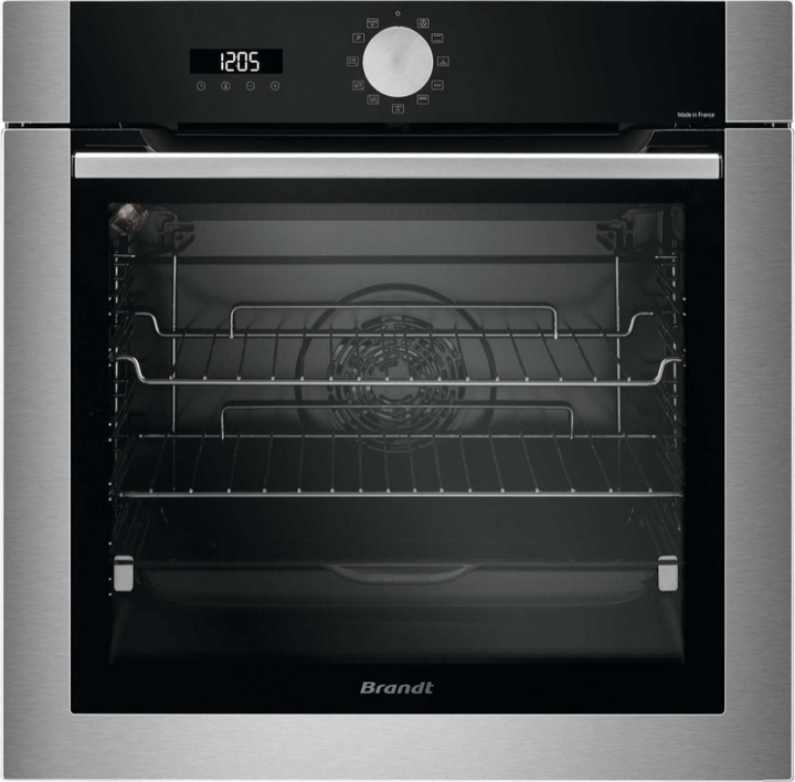 brandt Four intégrable multifonction 73l 60cm a+ pyrolyse inox brandt