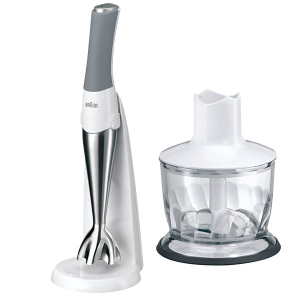 braun Mixeur plongeant sans fil rechageable + mini hachoir braun