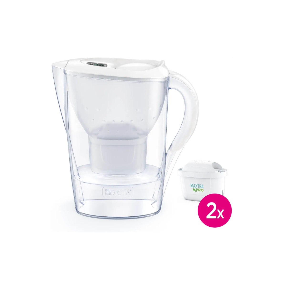 brita Carafe filtrante 2.4l avec cartouche maxtra pro brita