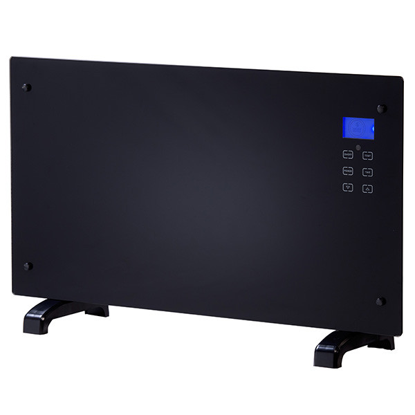 cheminarte Radiateur décoratif 2000w noir avec télécommande cheminarte