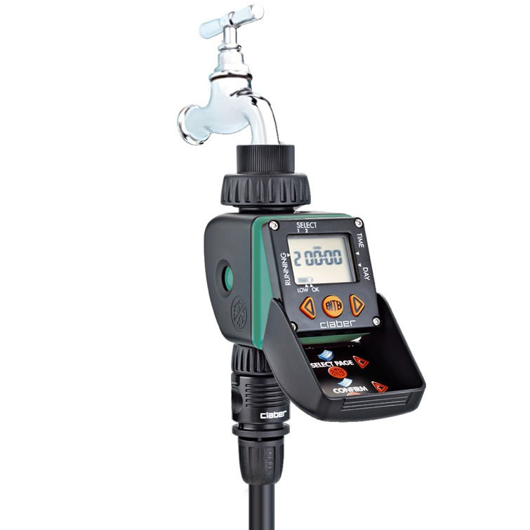 claber Programmateur nez de robinet 1 voie claber