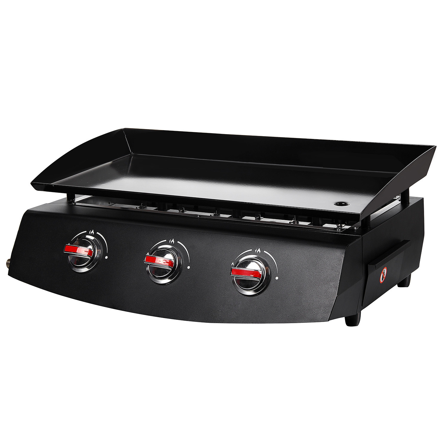 cooking box Plancha gaz 7500w plaque acier email 65x34cm cooking box
