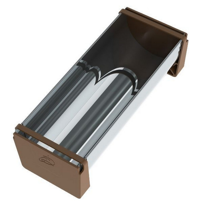 daudignac Moule à bûche inox 20 à 38cm daudignac