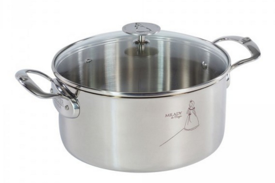 de buyer Faitout inox 24cm + couvercle de buyer