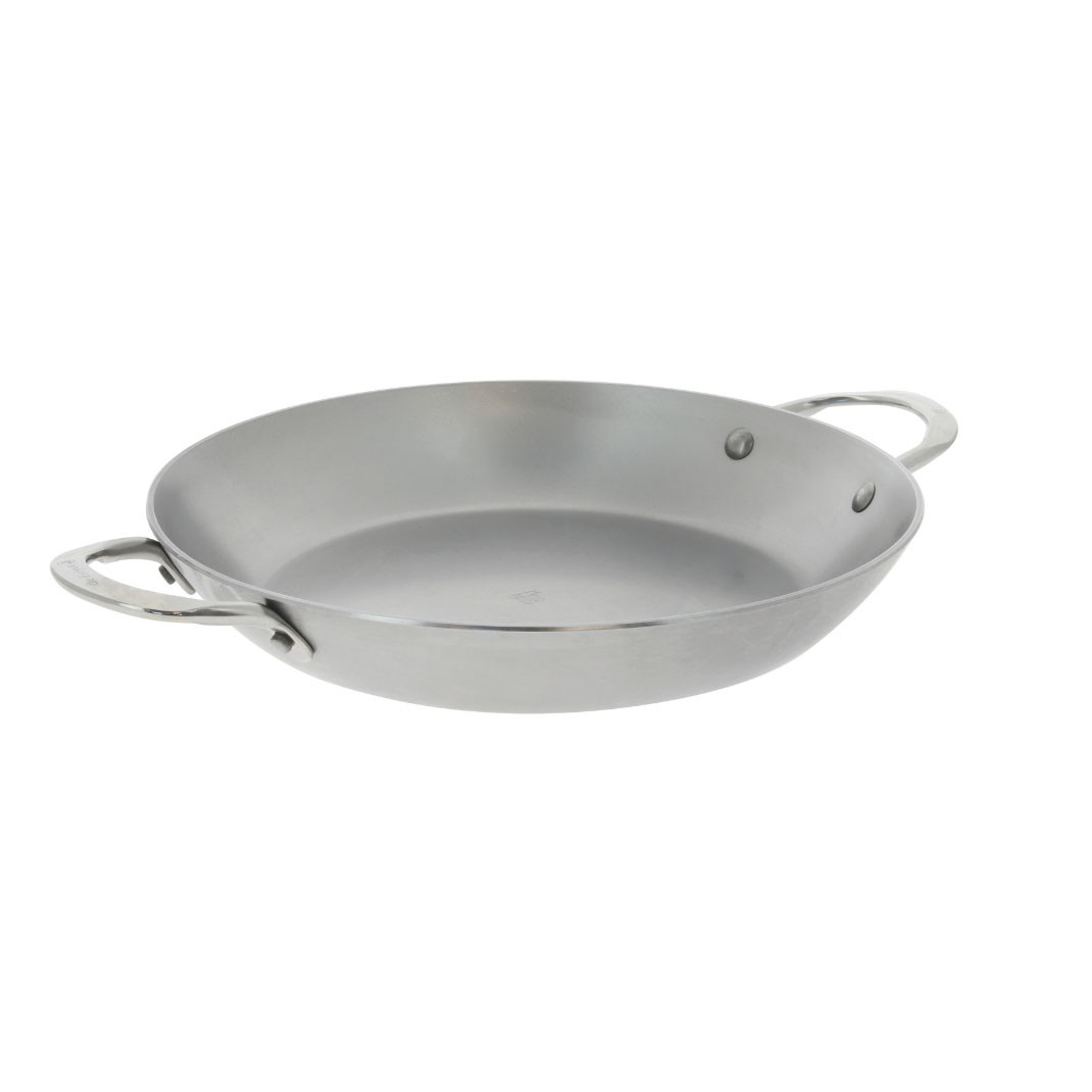 de buyer Poêle ronde acier 2 anses 28cm de buyer