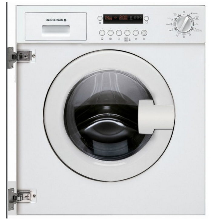 de dietrich Lave-linge intégrable 60cm 8kg 1400t a+++ blanc de dietrich