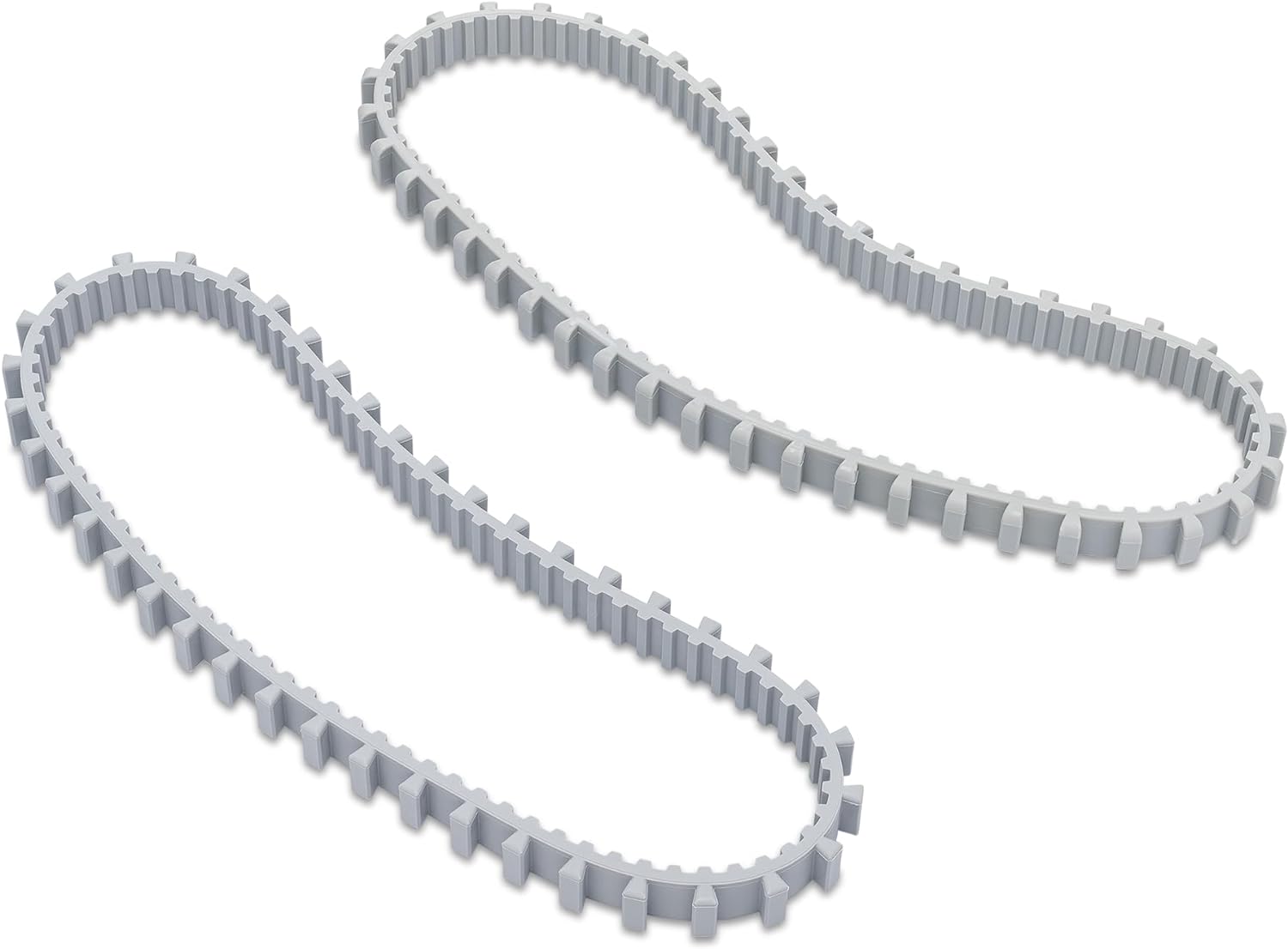 dolphin Lot de 2 chenilles d'entrainement grises pour robot dolphin dolphin