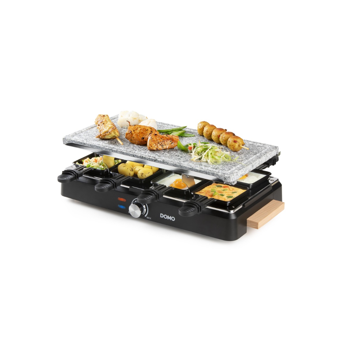 domo appareil à raclette 8 personnes 1400w do9262g