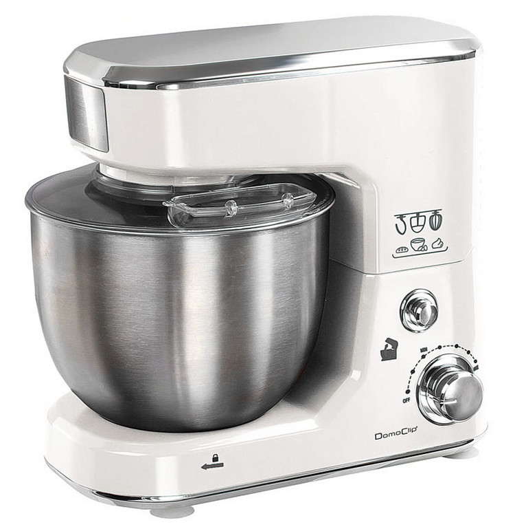 domoclip Robot pâtissier 5l 1000w blanc domoclip