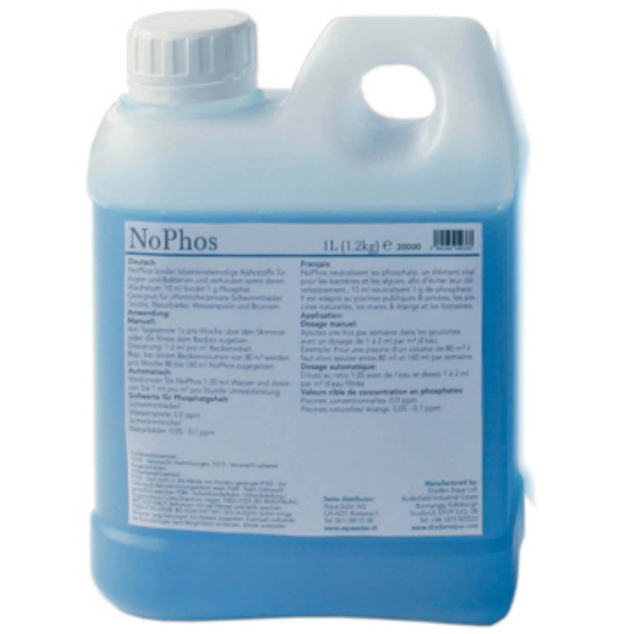dryden aqua Liquide anti-phosphate 1l dryden aqua