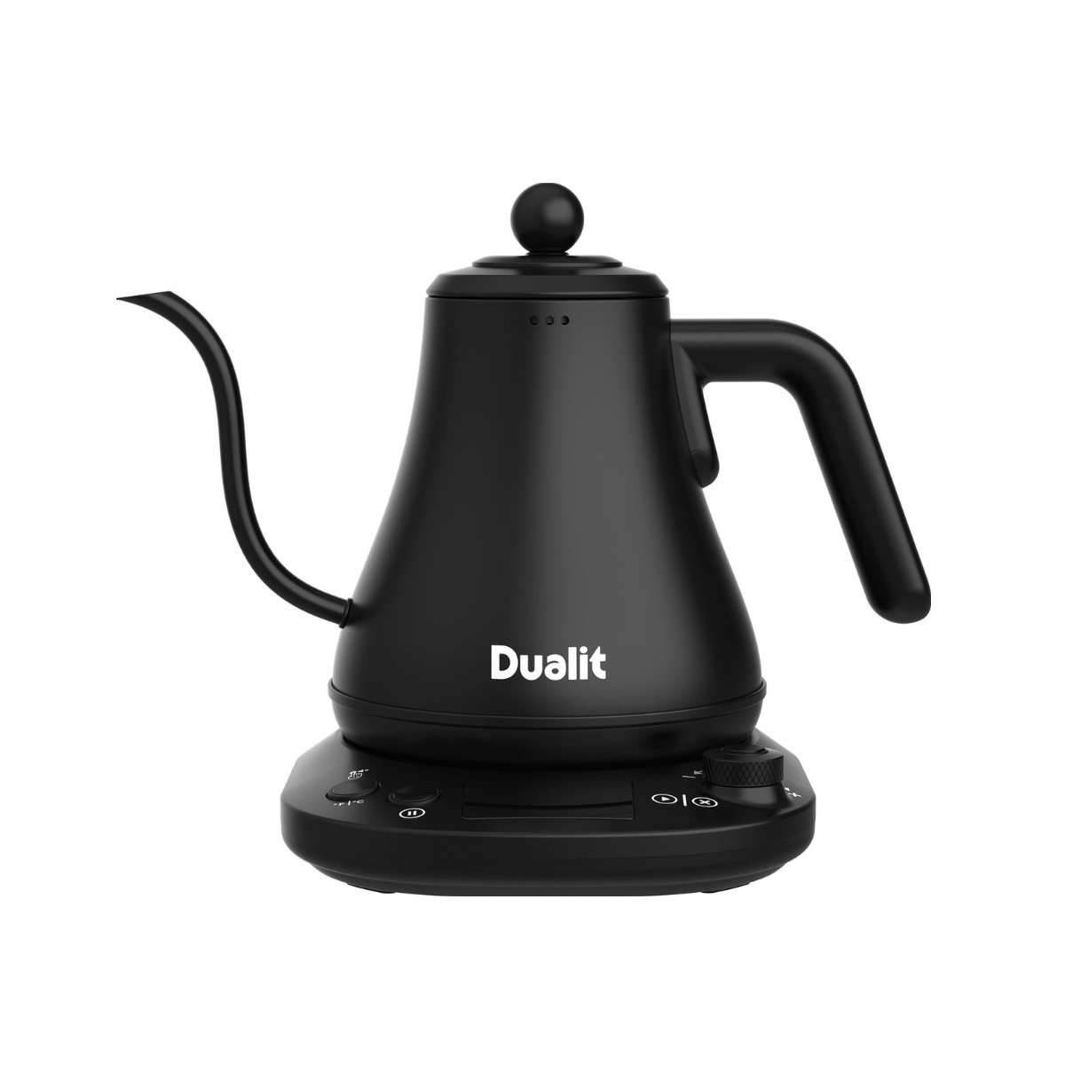 dualit Bouilloire électrique 800ml 1200w noir dualit