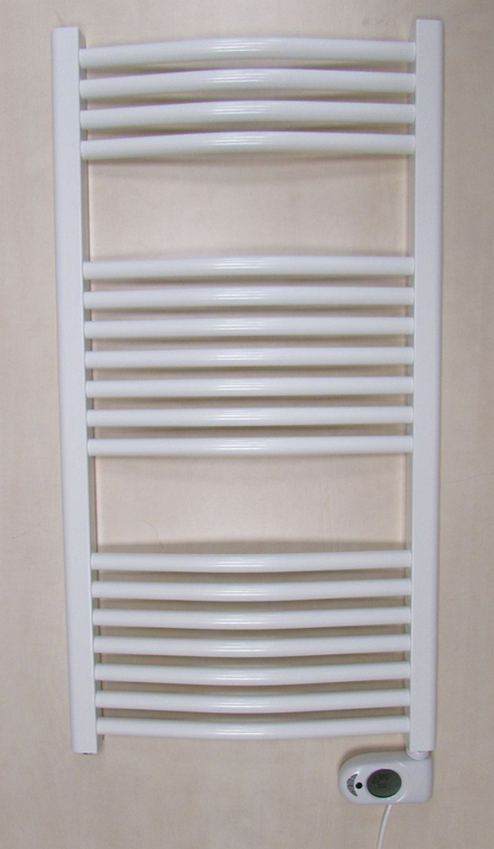 ducasa Sèche-serviettes à inertie fluide 750w blanc ducasa