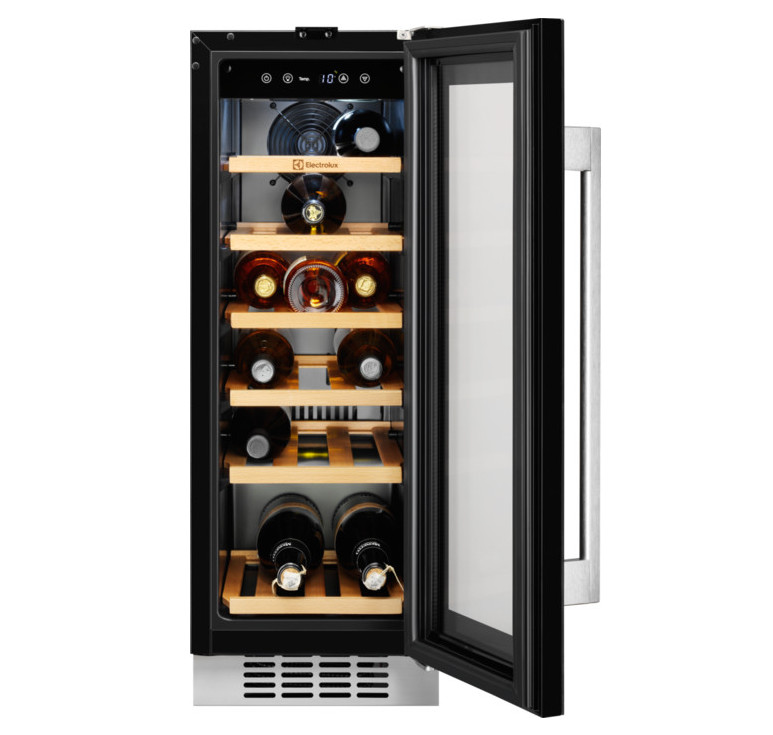 electrolux Cave à vin de service encastrable 30cm 20 bouteilles electrolux